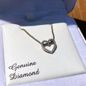 Dazzling Genuine Petite Diamond Necklace